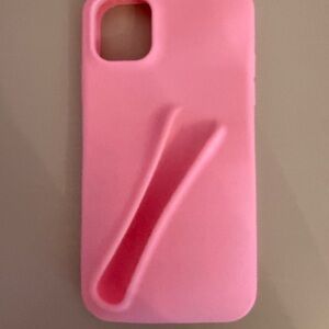 Rhode Pink Silicone Phone Case